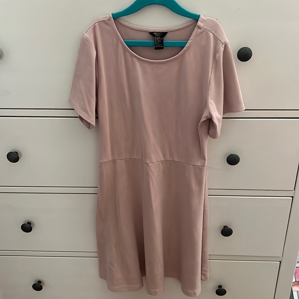 Girls Size 12/14, Brand is Forever 21, suede dress.